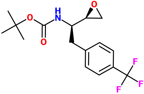 MC080195 2(R)-[1(R)-(Boc-Amino)-2-(p-CF3-phenyl)-ethyl]-oxirane